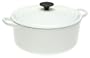 5.5 Quart Round French Oven - White