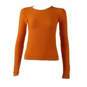 Buy AF Core Athletic Ladies Long Sleeve Ladies Ribbed Bubble Top by AF Core Athletic