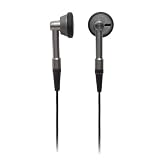 Titanium ear bud dynamic headphones, neodymium drivers, 3.5 mm connector Titanium ear-bud dynamic headphones, neodymium drivers, 3.5 mm connector