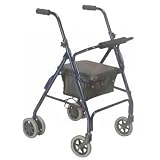 Rollator Mimi Lite Aluminum Winnie Walker - Dark Blue