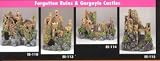 BLUE RIBBON PET AQUARIUM FRESHWATER CASTLE FORGOTTEN RUIN 10 inch