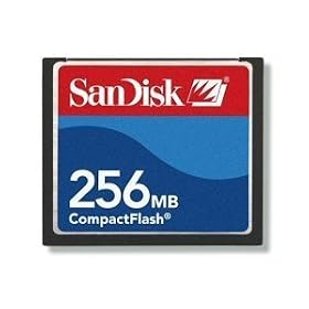 Sandisk 256MB Compact Flash Card
