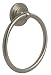 Gatco 5846  Forged Brass Towel Ring with Satin Nickel Finish Image