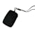 BLACK Silicone Skin Case Cover for Creative Labs Zen Stone 1gb & 2gb with Lanyard