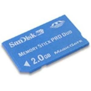 Childrens Toyshop  PC Hardware : SanDisk 2 GB MemoryStick Pro Duo (SDMSPD-2048-A11, Retail Package)