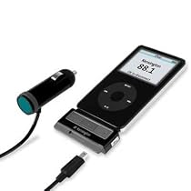 Kensington 33384 QuickSeek FM Transmitter/Car Charger for iPod