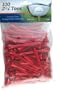 INTECH Golf Tee 2 3/4" 100 Pack (Red)