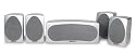 Polk Audio RM 6005 - Home theater speaker system