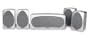 Polk Audio RM 6005 - 5.0-channel home theater speaker system - titanium