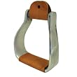 Horse S-Jointed Flexible Stirrup Irons - 5"