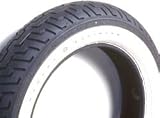 D402-MT90B16-Wide Whitewall-Rear-16 Tire w/engraved logo.