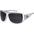 Fox Racing The Heartless Women's Casual Sunglasses w/ Free B&F Heart Sticker Bundle - Pearl Black/Grey Gradient