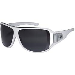 Fox Racing The Heartless Women's Casual Sunglasses w/ Free B&F Heart Sticker Bundle - Pearl Black/Grey Gradient