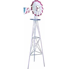 8 Foot Decorative Windmill