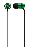 Skullcandy INK'D Ear Buds with In-Line Microphone and Control Switch S2INDY-037 (Green/Black)