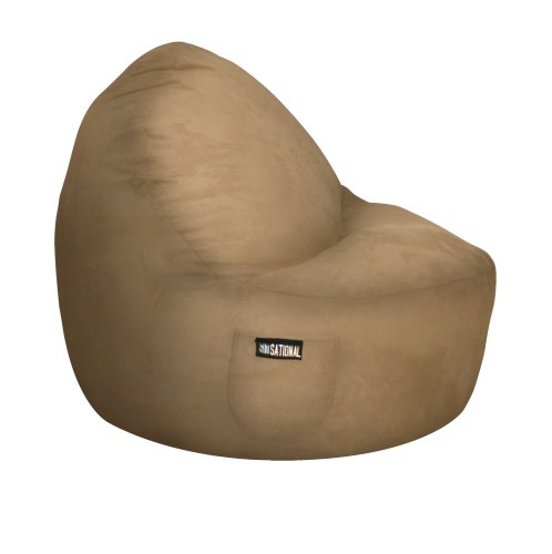 Sitsational Double Seater, Peat Suede