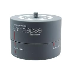 Camarush Camalapse Rotierender Panoramakopf (Stativkopf, Schwenkkopf, Eieruhr) f�r Panorama & Panning Time-Lapse Zeitraffer-Video mit Digitalkamera & Camcorder