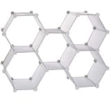 Hexagon Mesh Storage Cubes (Set of 5)