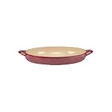 Review Tefal  / Tefal Jamie Oliver Cast Iron Gratin Dish, Raspberry, 16 cm x 11 cm