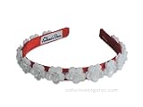 Andrea's Beau White Red Sequin