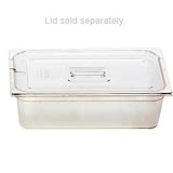 Rubbermaid Cold Preparation Polycarbonate Gastronorm Container Pan - 1/1 Size 530 x 325 mm - Depth 150mm (19.5Ltr)  from Sussex Supplies