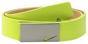 Nike Golf Men's Sleek Modern Plaque, Venom Green, 36
