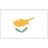 Cyprus Flag 3ft x 5ft Polyester