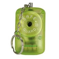 Personal attack keyring alarm