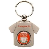 Liverpool FC Official Metal T-Shirt Spinning Keyring