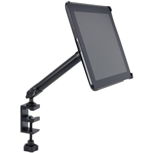 ARKON Heavy Duty 10-Inch C-Clamp Mount with Custom Holder for new iPad/iPad 2 (IPM3-HD004)
