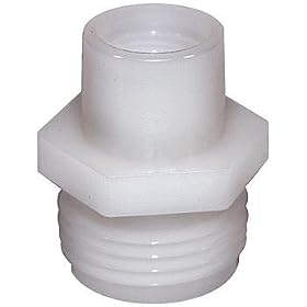 Little Giant 1 4HOSEADP 1 4 FNPT x 3 4 Garden Hose Adaptor (599022) by Little Giant