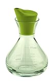 Typhoon Clear Flask Glass Drizzler with Silicone Stopper