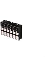 Storacell Powerpax AAA Battery Caddy, Black, 12-Pack