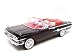 1960 CHEVY IMPALA BLACK CONVT 1:18 SCALE DIECAST MODEL BLACK
