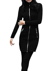 Cotton/Polyester Long Sleeves Tunic/Mini Dress 