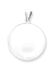 Sterling Silver Polished Domed Locket