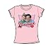 Search : I Love Lucy - Lovestruck Juniors / Girls T-Shirt In Pink