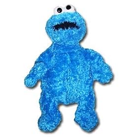 Sesame Street Cookie Monster Plush Backpack
