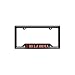 University of Oklahoma Sooners - black plastic License Plate Frame w/stripe design