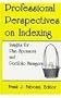 Professional Perspectives on Indexing