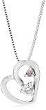 ネックレス K18WG ホワイトゴールド ダイヤ0.050ct 鑑別カード付 脇石ピンクダイヤ0.010ct PN16-00006-K