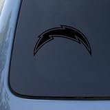SAN DIEGO CHARGERS - FOOTBALL - Vinyl Car Decal Sticker #1823 | Vinyl Color: Black