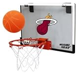 NBA Miami Heat Game On Indoor Basketball Hoop & Ball Set