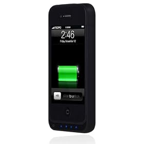 Incipio iPhone 4 4S offGRID Backup Battery Case - 1450mAh - 1 Pack - Carrying Case - Retail Packaging - Stealth Matte... by 