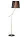 ET2 Lighting E22019-01 Tuxedo Floor Lamp, Satin Nickel