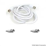 Buy Belkin PRO Series - Antenna cable - RF - F connector (M) - F connector (M) - 12 ft - coaxial -... by Belkin