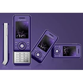 Sony Ericsson s500i Ice Purple o2 Pay as you Go Mobile Phone [Electronics]