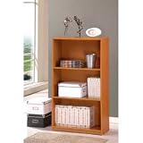 Furinno 3-Tier Storage Shelves Bookcase, 99736