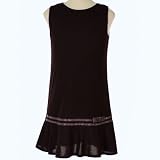 RARE EDITIONS Kids PLUS SIZE BLACK DRESS Girls 8.5-18.5
