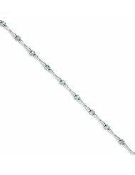 0.3 Carat 14K White Gold Diamond Bracelet